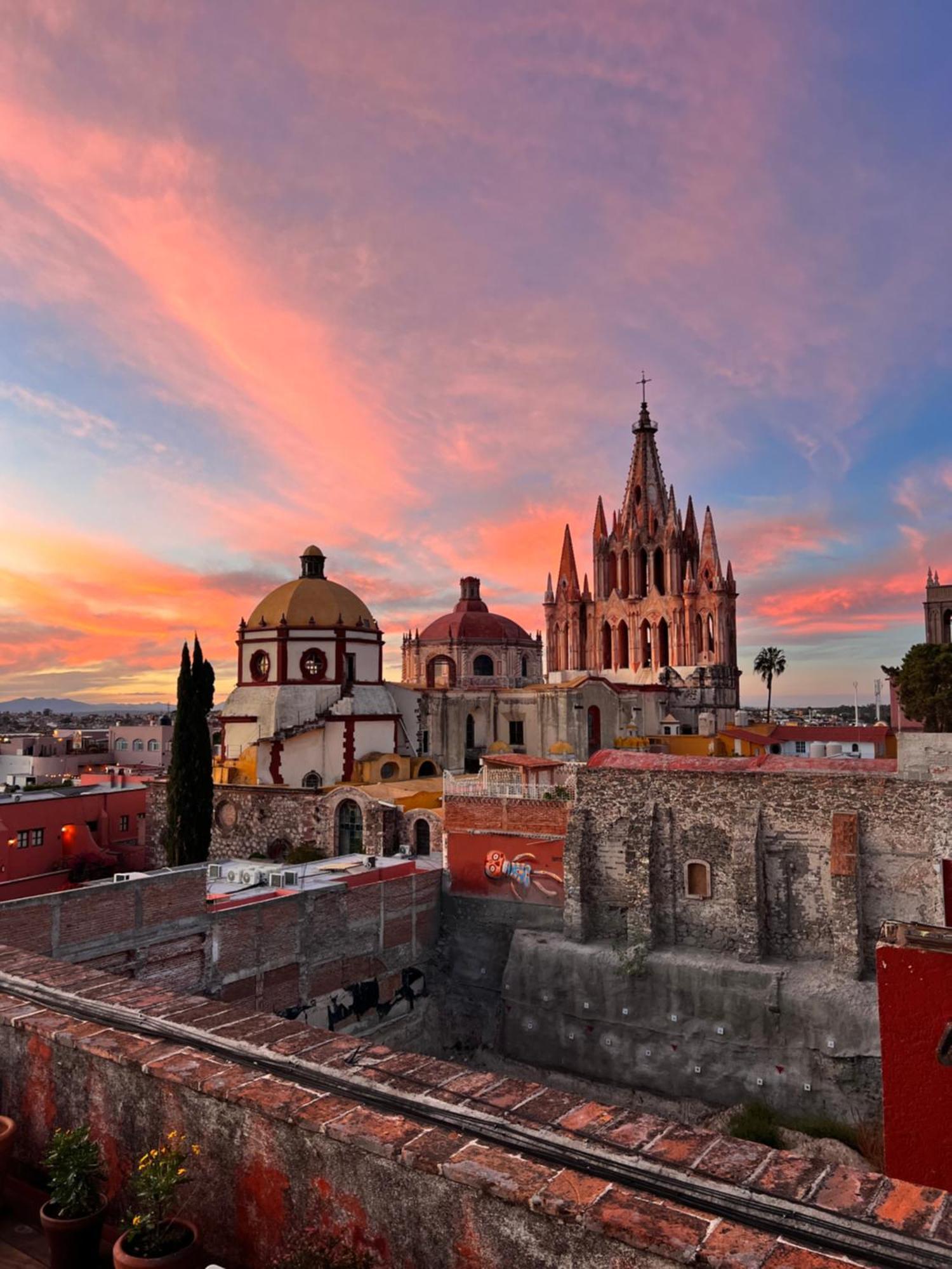 Suite De Lujo Con Terraza Panoramica San Miguel de Allende Esterno foto