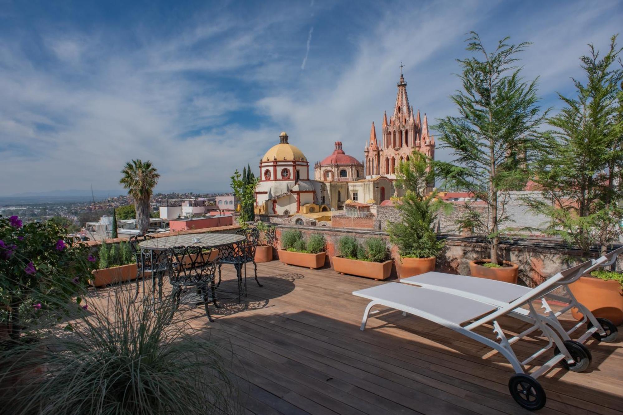 Suite De Lujo Con Terraza Panoramica San Miguel de Allende Esterno foto